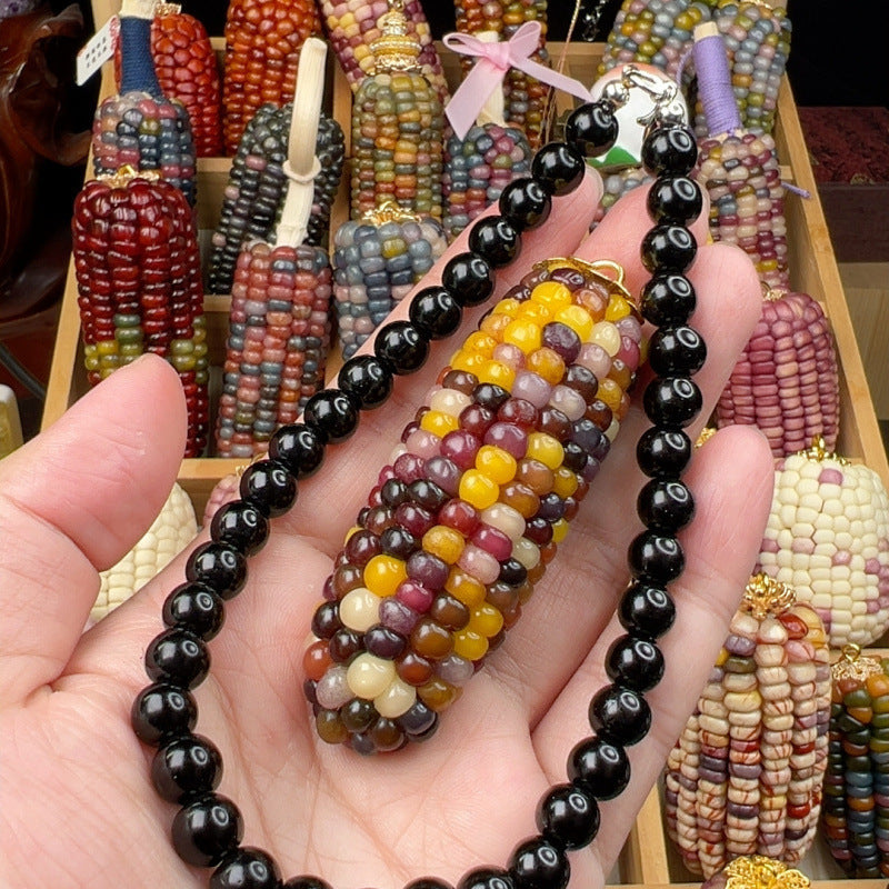 Jewel Corn DIY Charming Small Corn Ornament for Playful Fun