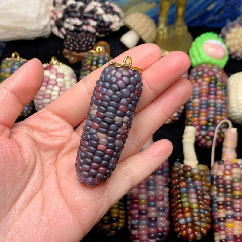 Jewel Corn DIY Charming Small Corn Ornament for Playful Fun