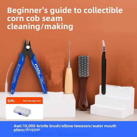 Corn Tool Kit Model Reinforcement Glue Corn Flower Holder Accessories DIY Set Grain Shaping Knife