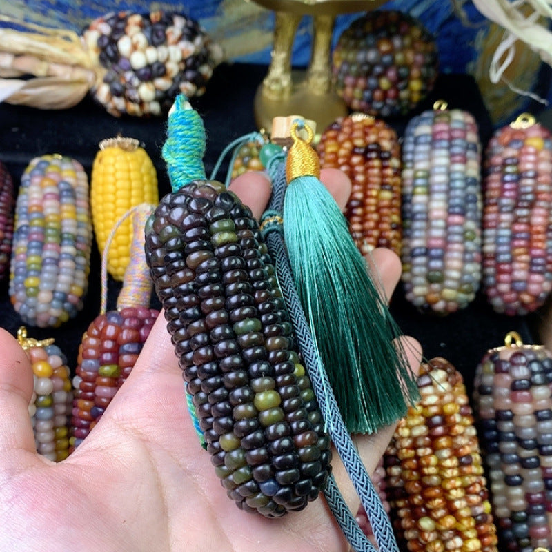 Jewel Corn DIY Charming Small Corn Ornament for Playful Fun