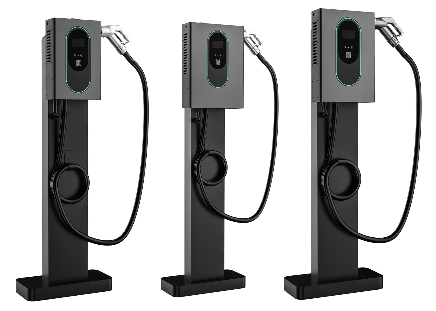 DC Fast charger 30KW 20KWH 40KWH for Car DC FAST Charging Pile CCS 32A 400V ev charger station for Electric Vehicle OCPP