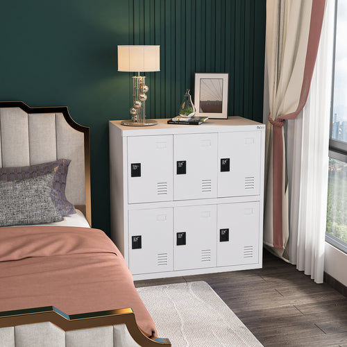 Metal storage locker