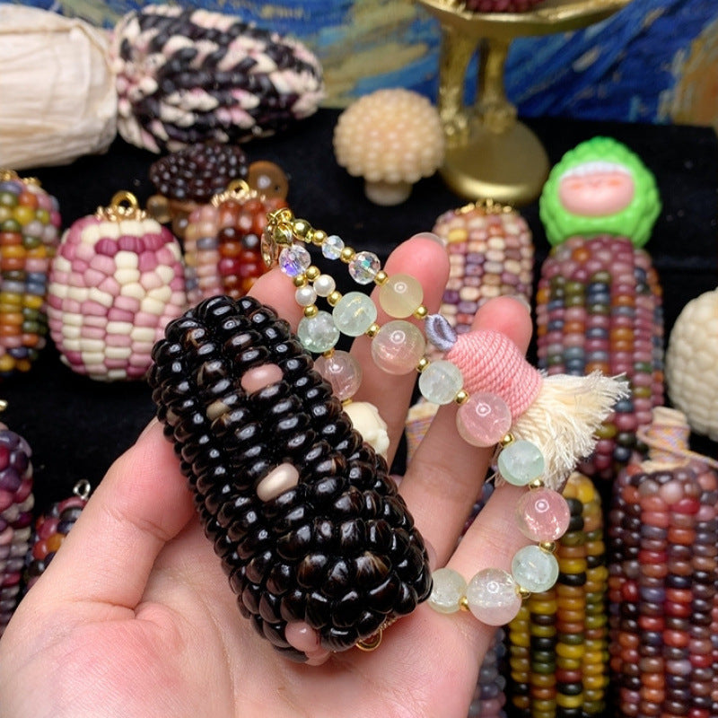 Jewel Corn DIY Charming Small Corn Ornament for Playful Fun