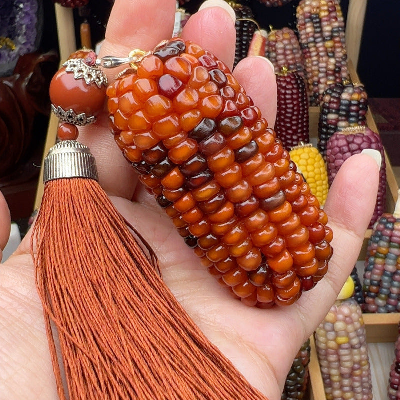 Jewel Corn DIY Charming Small Corn Ornament for Playful Fun
