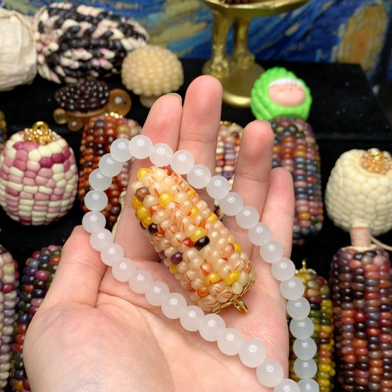 Jewel Corn DIY Charming Small Corn Ornament for Playful Fun