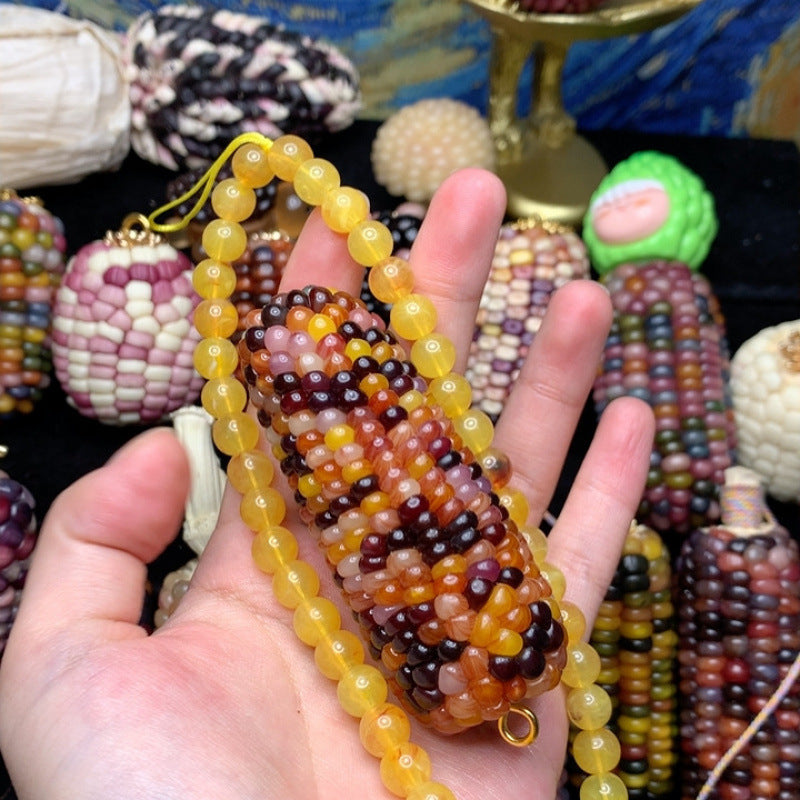 Jewel Corn DIY Charming Small Corn Ornament for Playful Fun