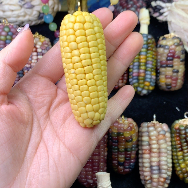 Jewel Corn DIY Charming Small Corn Ornament for Playful Fun