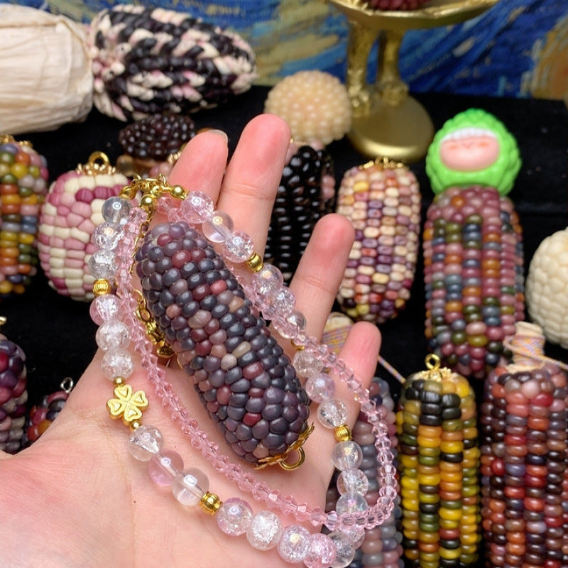 Jewel Corn DIY Charming Small Corn Ornament for Playful Fun