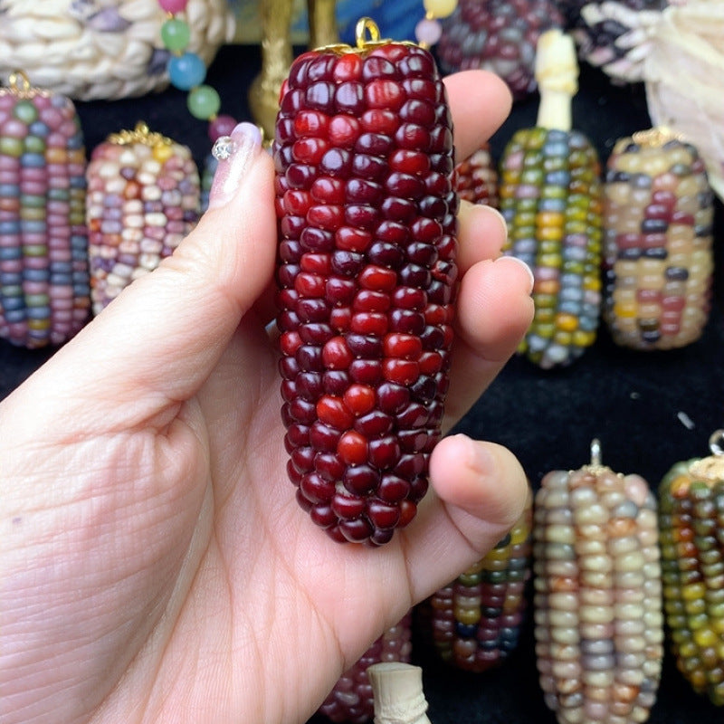 Jewel Corn DIY Charming Small Corn Ornament for Playful Fun