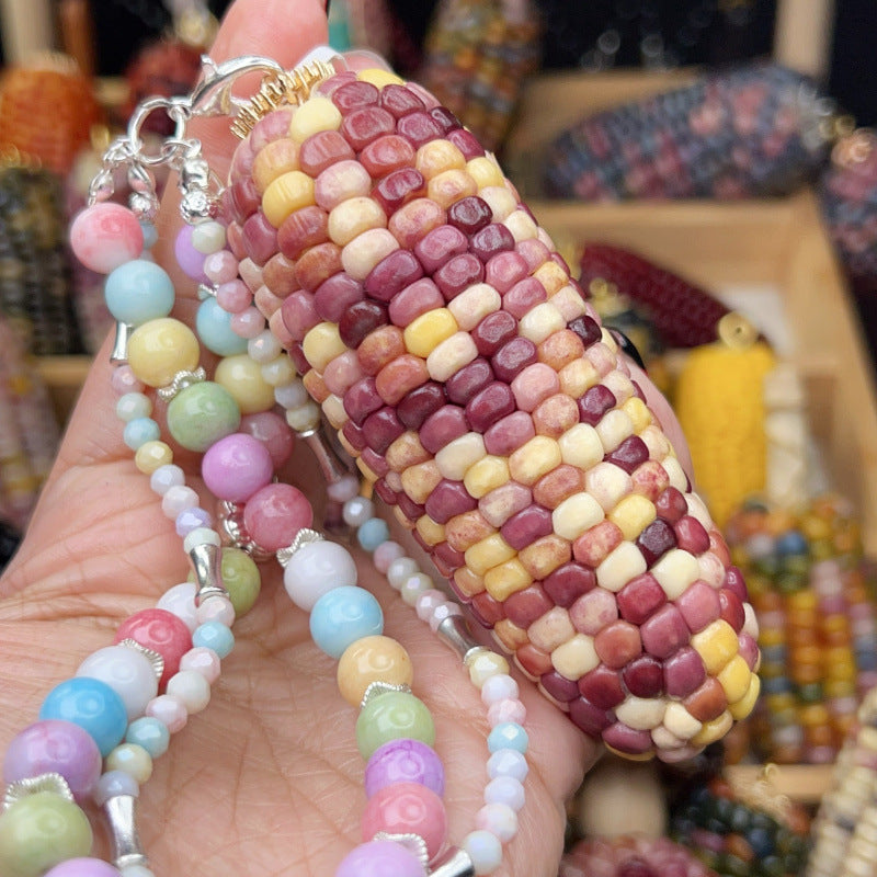 Jewel Corn DIY Charming Small Corn Ornament for Playful Fun