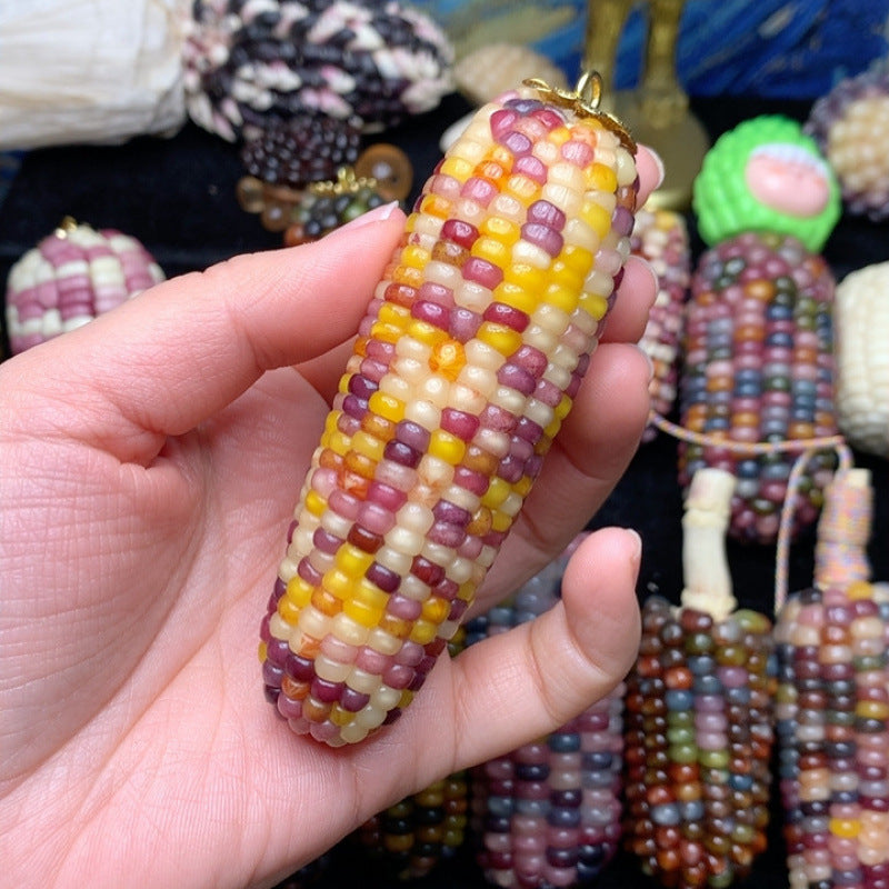Jewel Corn DIY Charming Small Corn Ornament for Playful Fun