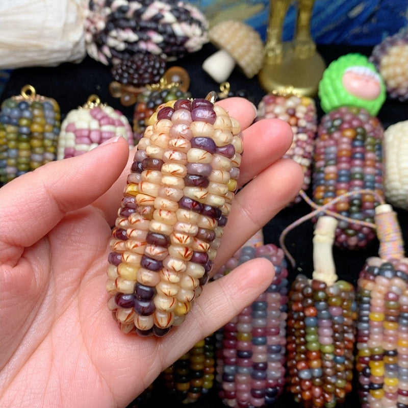 Jewel Corn DIY Charming Small Corn Ornament for Playful Fun