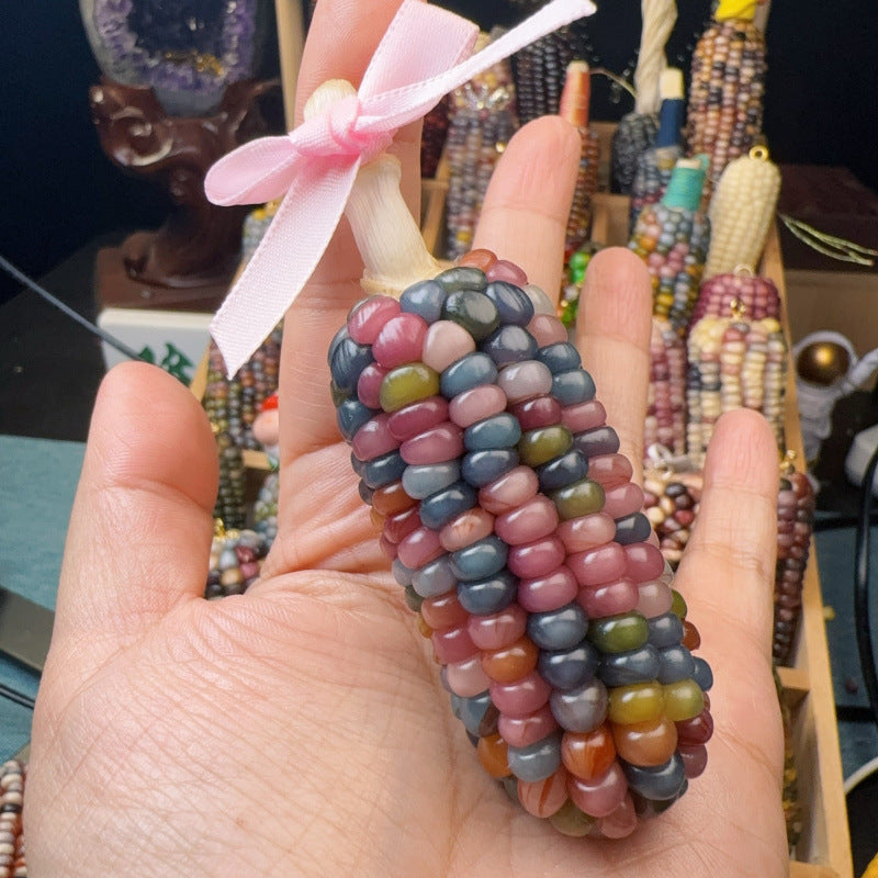 Jewel Corn DIY Charming Small Corn Ornament for Playful Fun