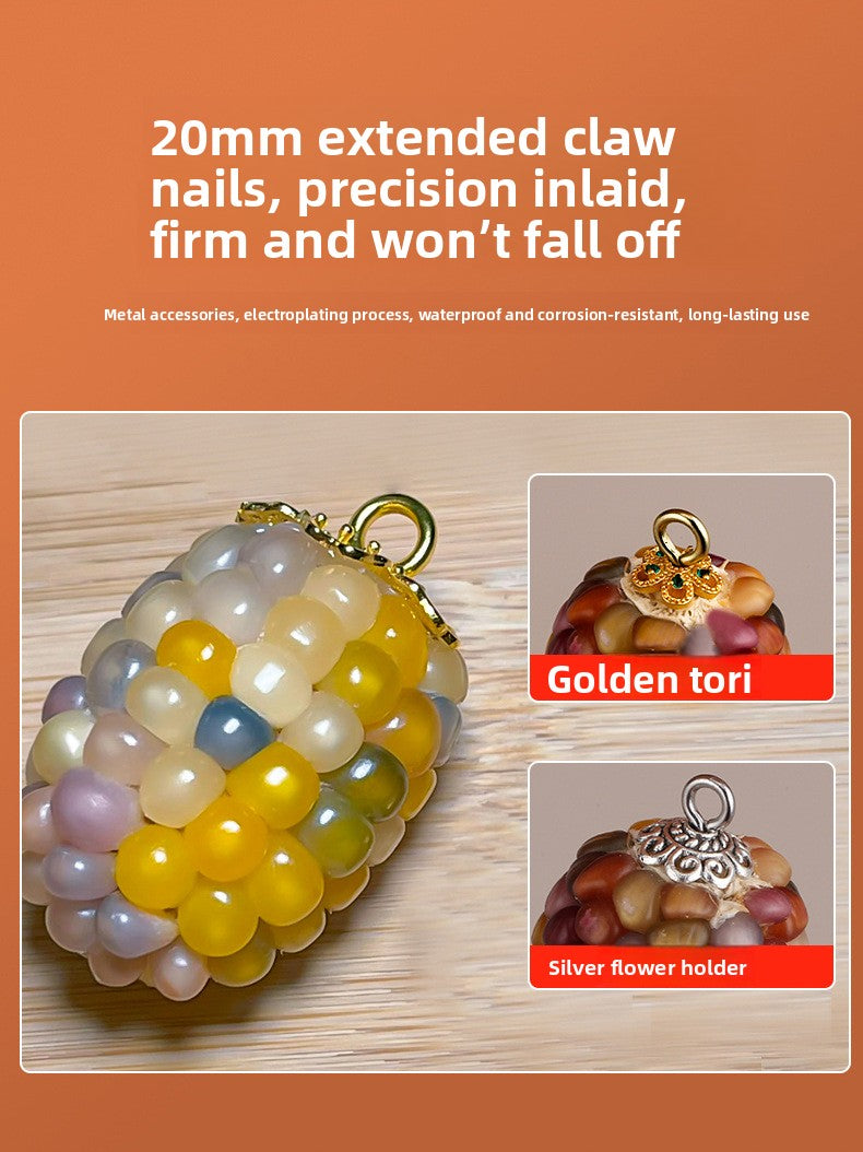 Corn Tool Kit Model Reinforcement Glue Corn Flower Holder Accessories DIY Set Grain Shaping Knife