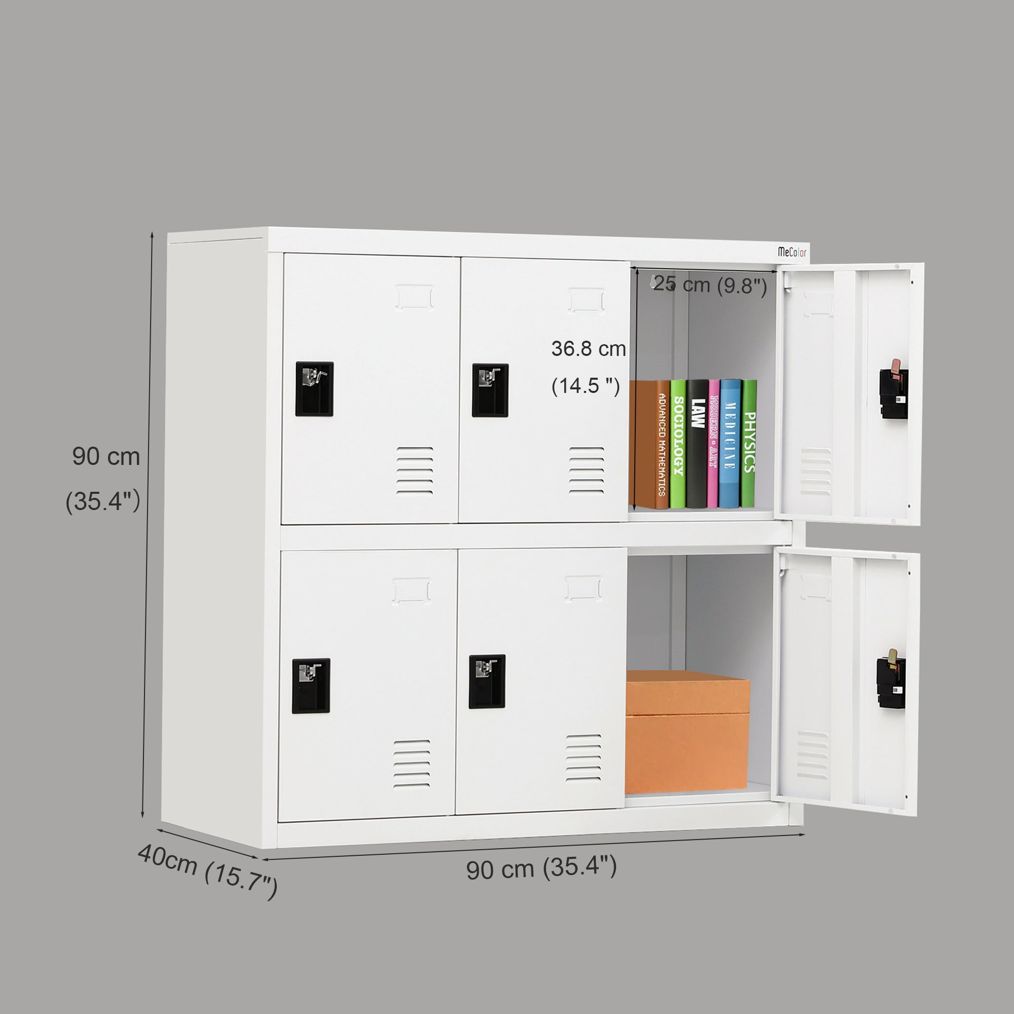 Metal storage locker