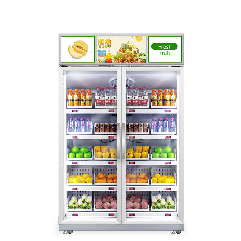 Smart fridge vending machine card reader for sale in the unmanned supermarket