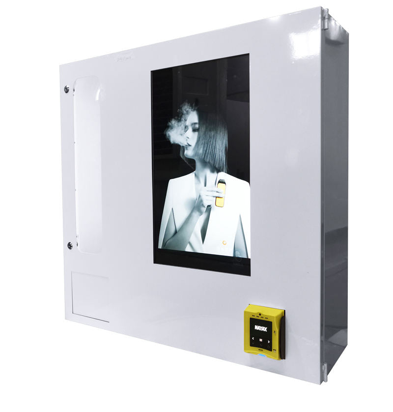 Petit distributeur automatique intelligent mural avec écran tactile 22 pouces 