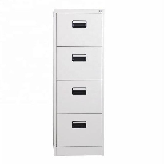 Metallic Steel Storage File Drawer Cabinet 4 Drawer Cabinet