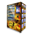 smart management spiral goods slot and locker vending machine for  snack and drink  in the hospital