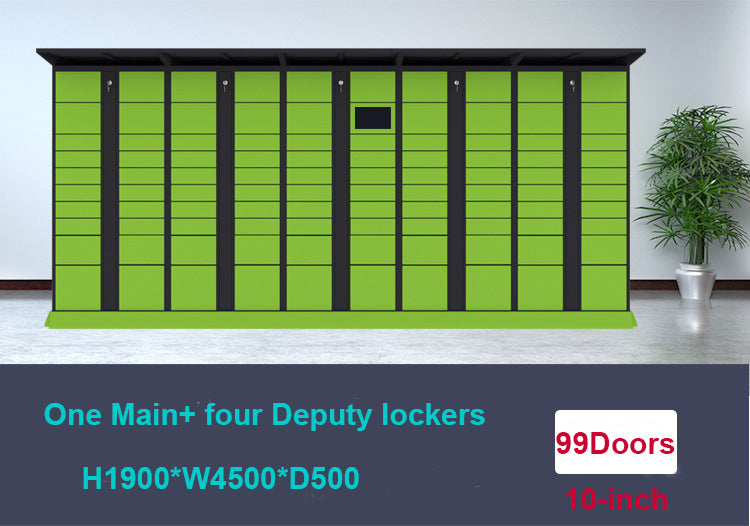 Rainproof High And Low Temperature Resistance Electronic Lock Smart Self-pickup Parcel Delivery Locker