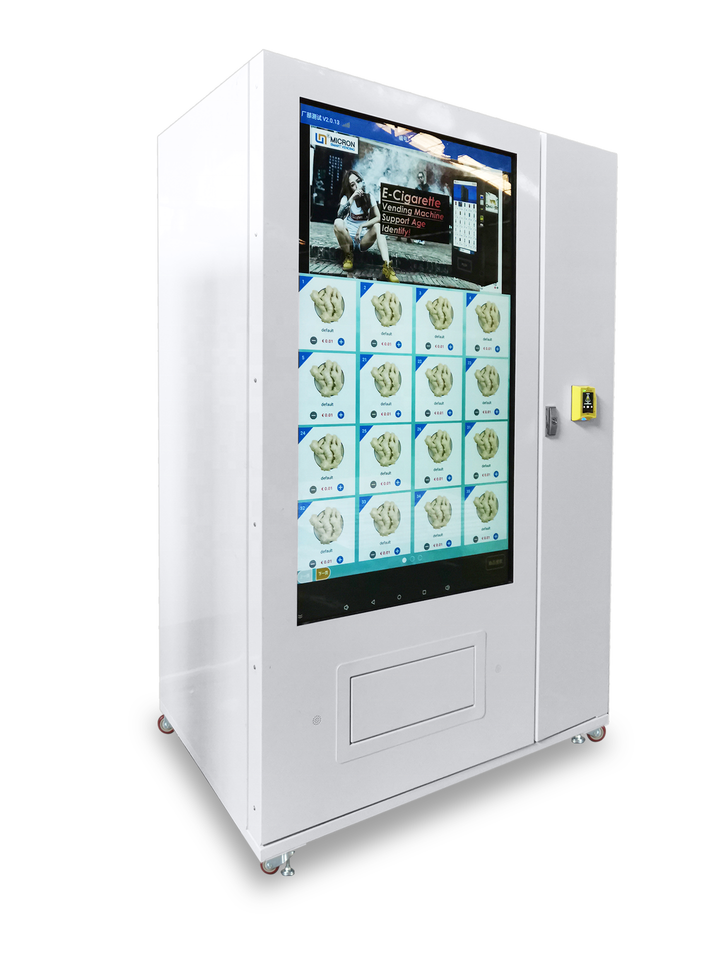Most selling big size touch screen beauty vending machine for false lashes snack smart vending machines