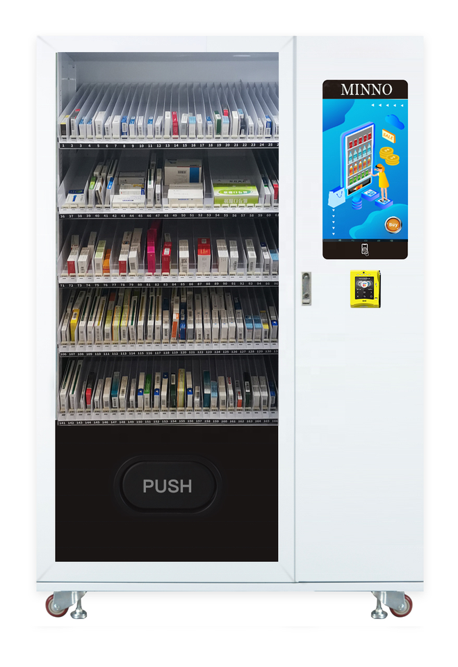 Distributeur automatique de médicaments au design personnalisable, 24h/24 et 7j/7, avec système intelligent et grande capacité 