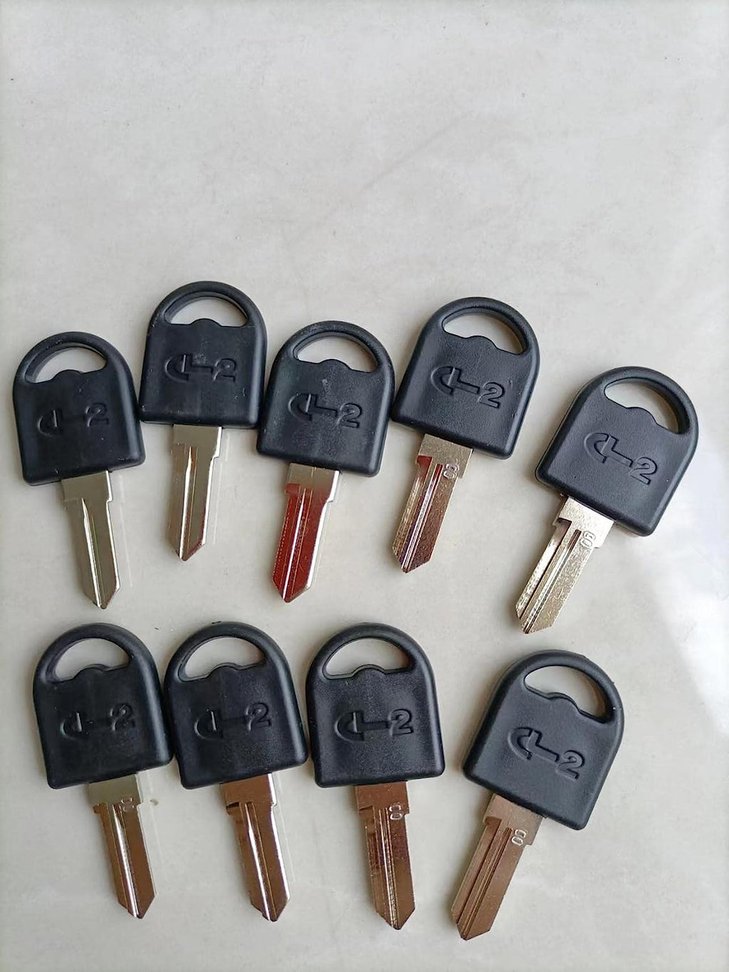 CL-2, CL-2P, chiave vuota per 4D 6D 9D (9 chiavi per confezione, confezionamento casuale)