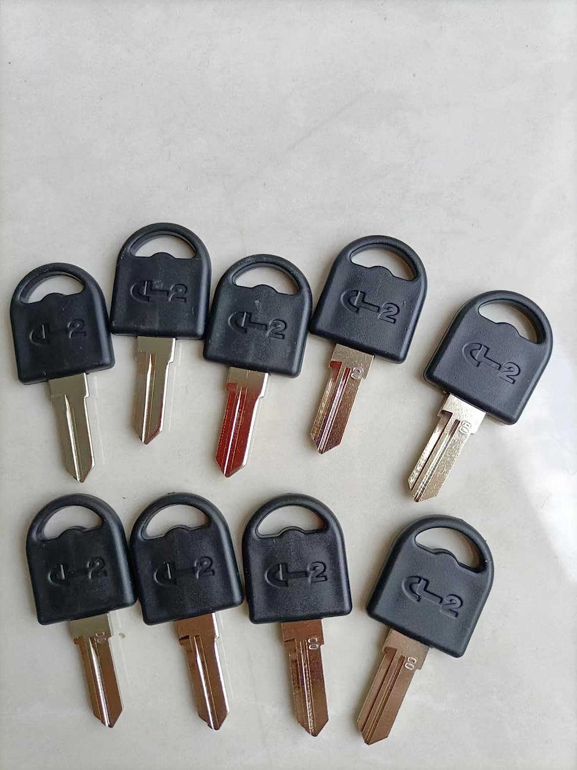 CL-2, CL-2P, chiave vuota per 4D 6D 9D (9 chiavi per confezione, confezionamento casuale)