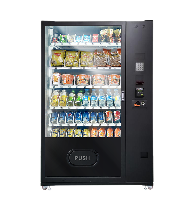 Distributeur intelligent de snacks et de boissons