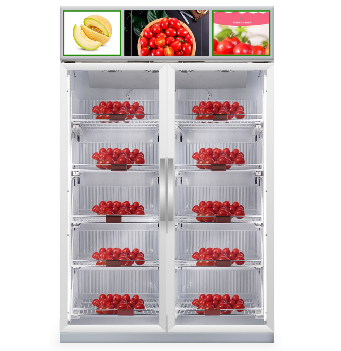 Smart fridge vending machine card reader for sale in the unmanned supermarket