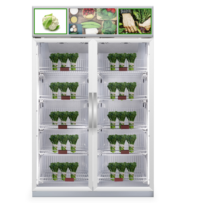 Smart fridge vending machine card reader for sale in the unmanned supermarket
