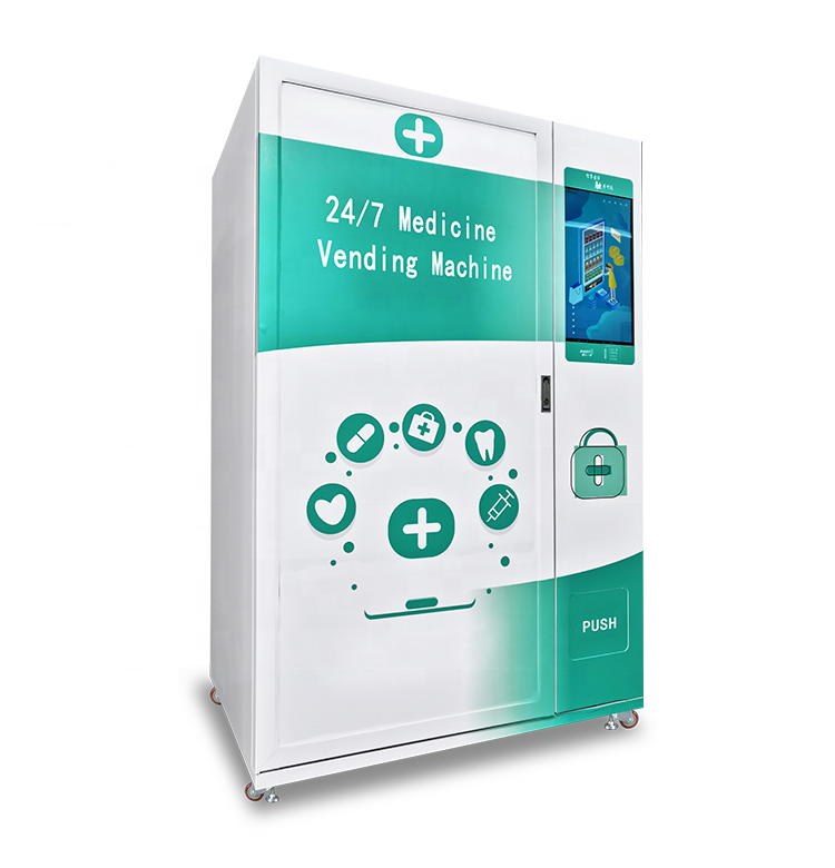 Distributeur automatique de médicaments au design personnalisable, 24h/24 et 7j/7, avec système intelligent et grande capacité 